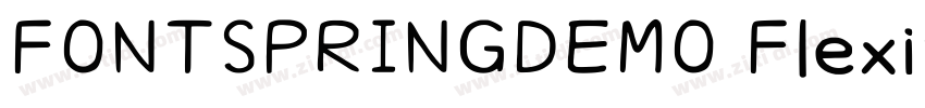 FONTSPRINGDEMO Flexi字体转换
